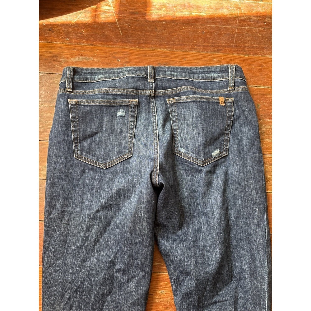 Joes Jeans Womens 31 Skinny Ankle Distressed Hem Blue Denim - Picture 5 of 7
